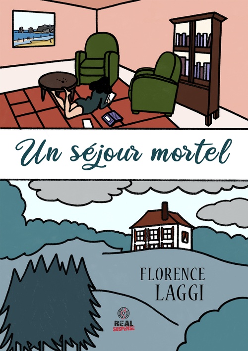 Couverture ebook de Un séjour mortel, de Florence Laggi