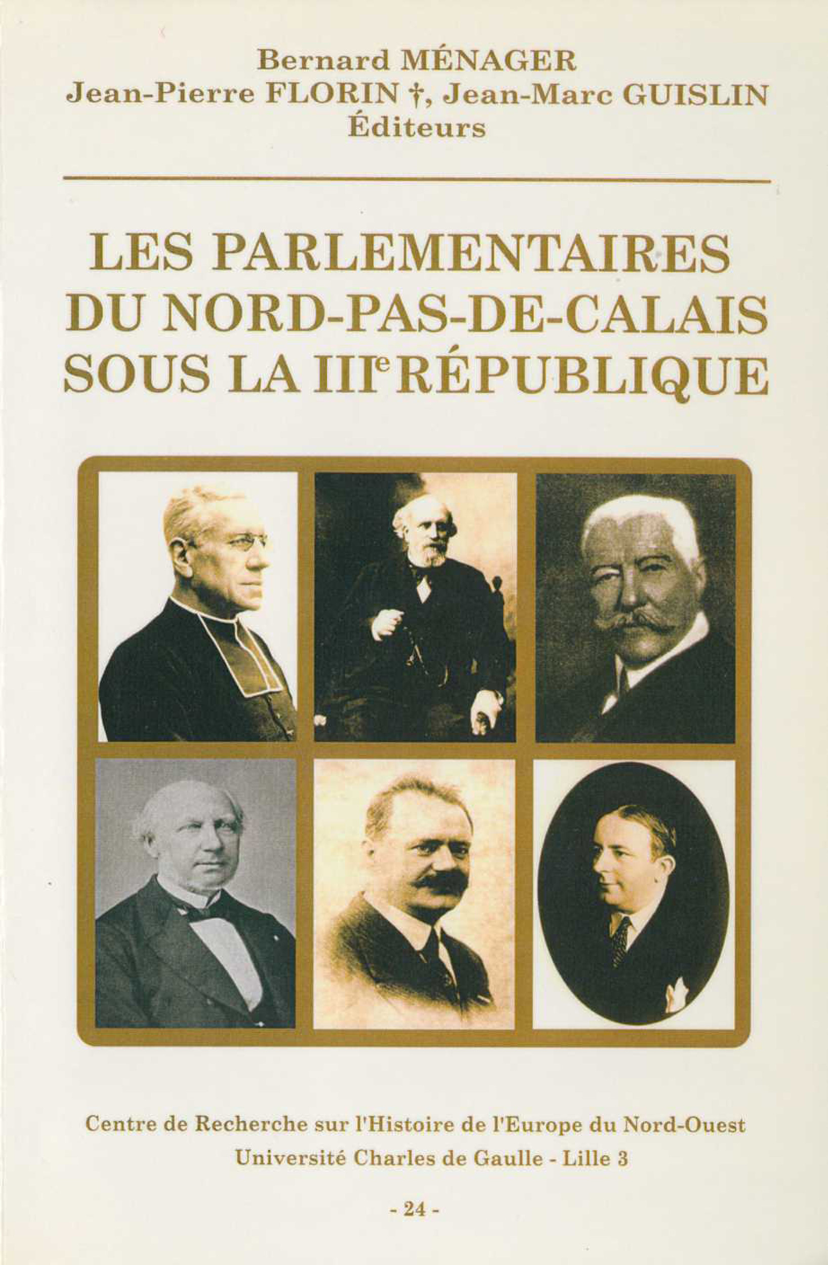 ebook cover of Les parlementaires du Nord-Pas-de-Calais sous la IIIe République, by Collectif