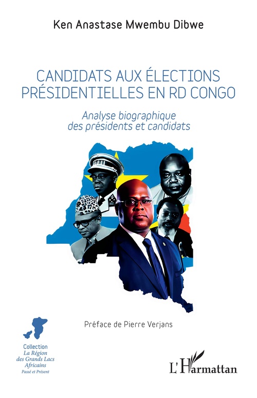 Couverture ebook de Candidats aux élections présidentielles en RD Congo, de Ken Anastase Mwembu Dibwe