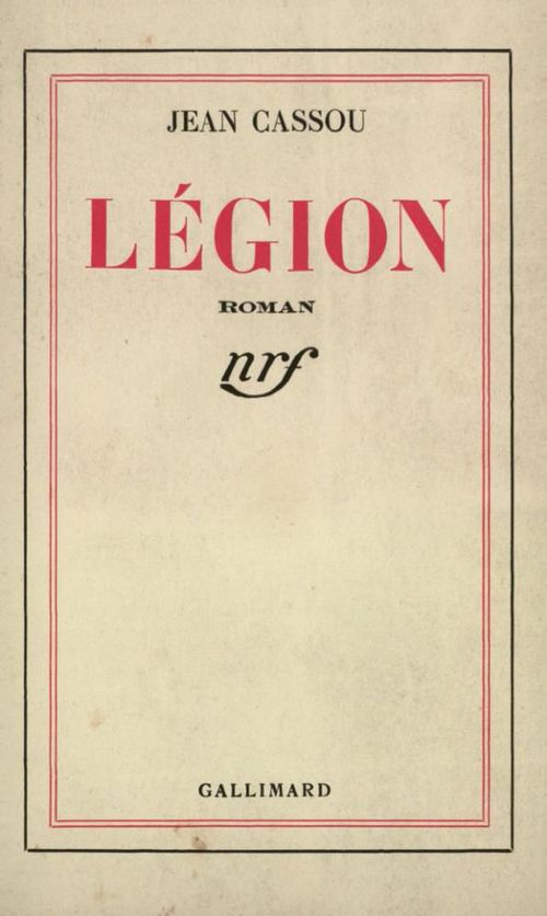 Couverture ebook de Légion, de Jean Cassou