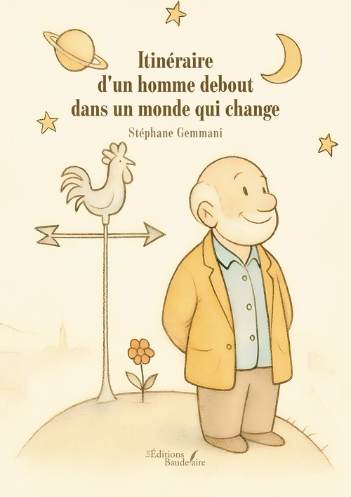 Couverture ebook de Itinéraire d'un homme debout dans un monde qui change, de Stéphane Gemmani