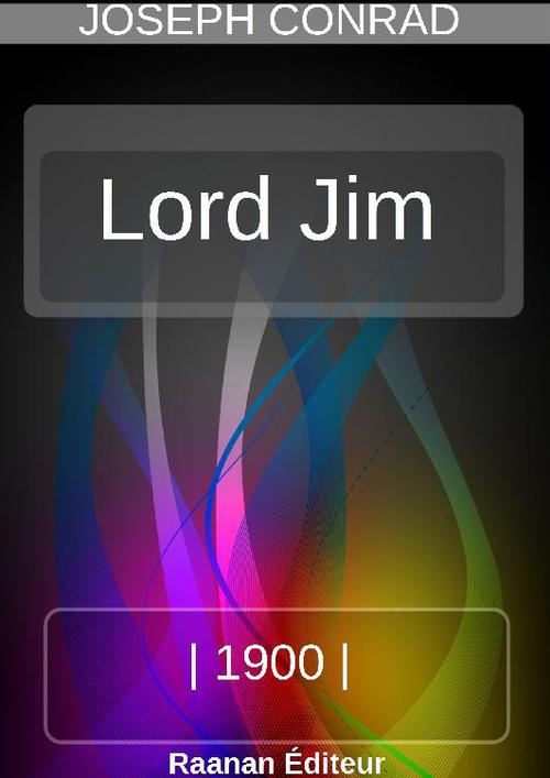 ebook cover of LORD JIM, by Joseph Conrad