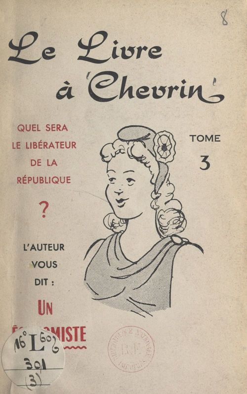 Couverture ebook de Le livre à Chevrin (3), de Pierre Chevrin