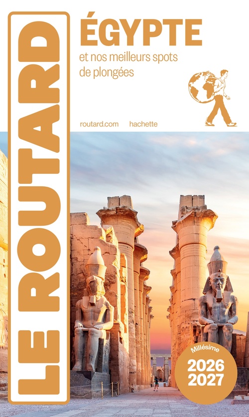 Couverture ebook de Guide du Routard Egypte 2026/27, de Collectif