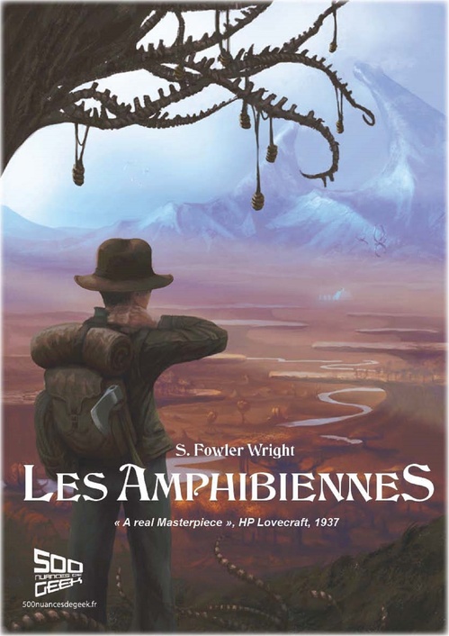 Couverture ebook de Les amphibiennes, de Fowler Wright