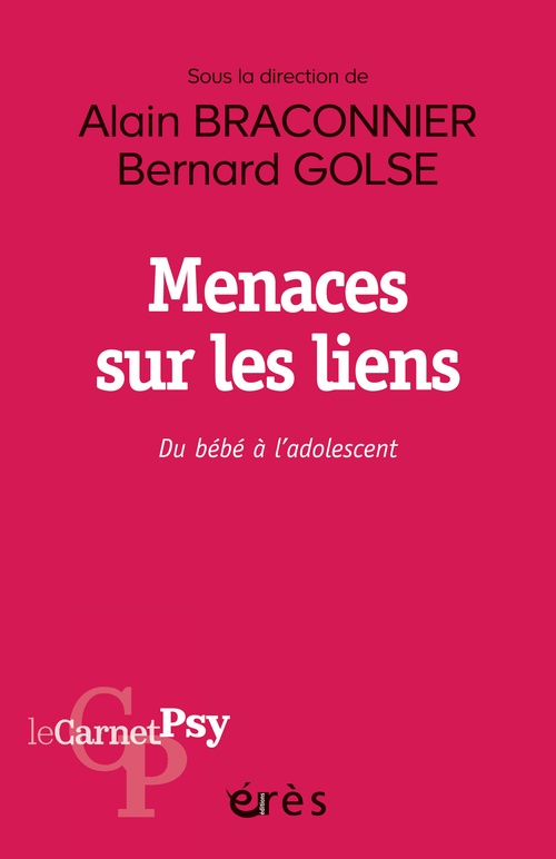 Couverture ebook de Menaces sur les liens, de Collectif, Alain Braconnier, Bernard Golse