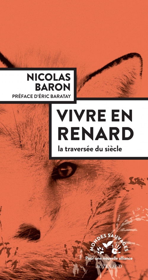 Couverture ebook de Vivre en renard, de Nicolas Baron