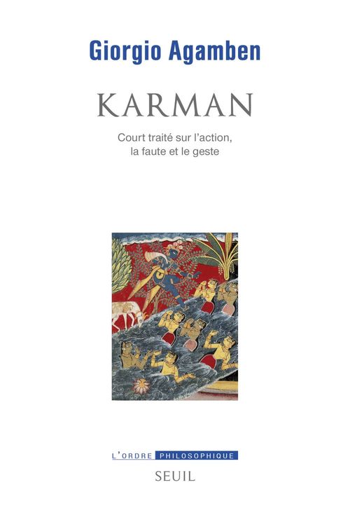 ebook cover of Karman Court traité sur l'action, la faute et le geste, by Giorgio Agamben