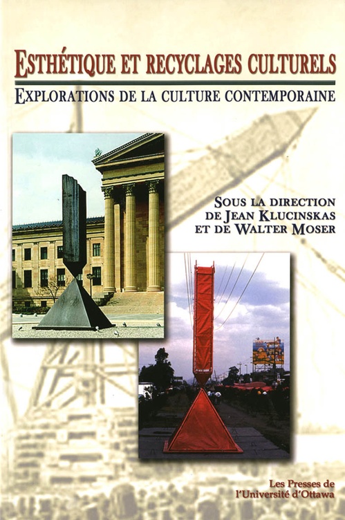 Couverture ebook de Esthétique et recyclages culturels, de