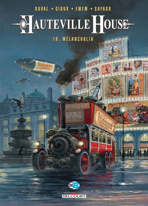 ebook cover of Hauteville House T16 - Mélancholia, by Fred Duval