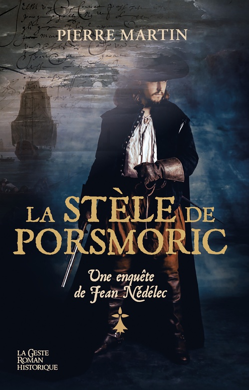 ebook cover of La stèle de Porsmoric, by Pierre Martin