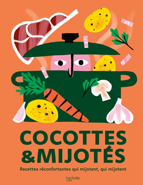 Couverture ebook de Cocottes et mijotés, de Collectif