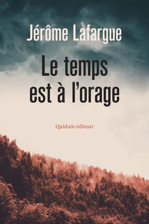 Couverture ebook de Le Temps est à l'orage, de Jérôme Lafargue