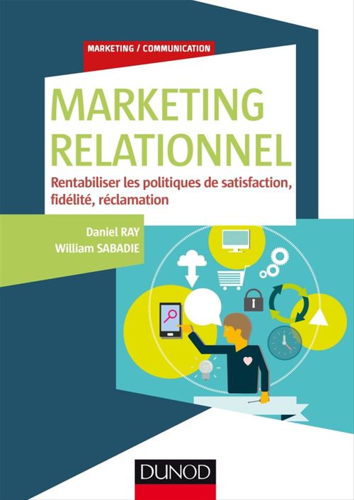 ebook cover of Marketing relationnel, by Daniel Ray, William Sabadie