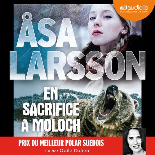 Couverture audiobook de En sacrifice à Moloch, de Asa Larsson