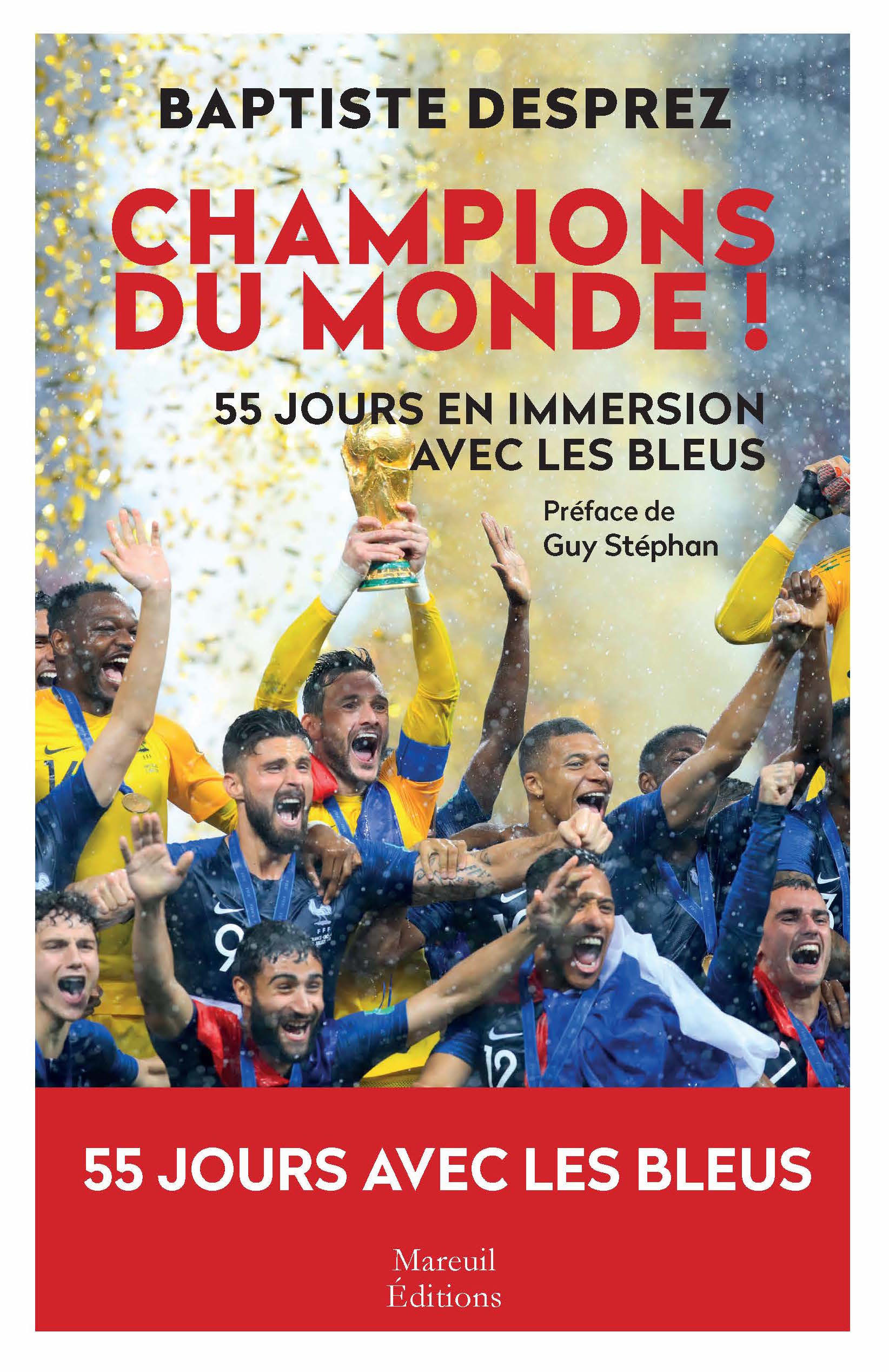 ebook cover of Champions du monde !, by Baptiste Desprez