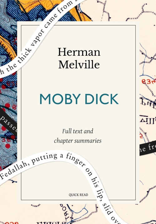 Couverture ebook de Moby Dick: A Quick Read edition, de Herman Melville, Quick Read