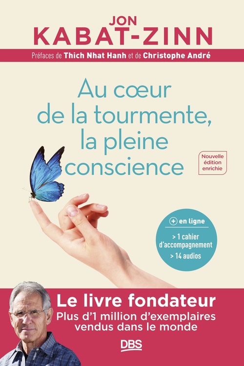 ebook cover of Au coeur de la tourmente, la pleine conscience, by Jon Kabat-Zinn
