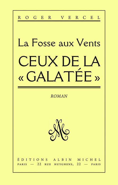 ebook cover of Ceux de la "Galatée", by Roger Vercel