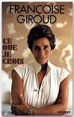ebook cover of Ce que je crois, by Françoise Giroud