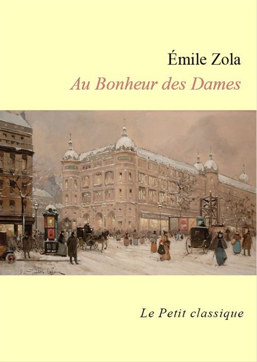 Couverture ebook de Au Bonheur des Dames, de Emile Zola