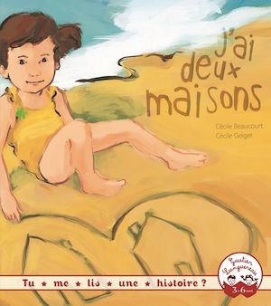 Couverture ebook de Tu me lis une histoire ? - J'ai deux maisons, de Cécile Geiger