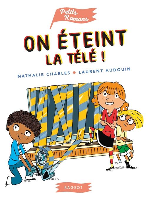 Couverture ebook de On éteint la télé !, de Nathalie Charles