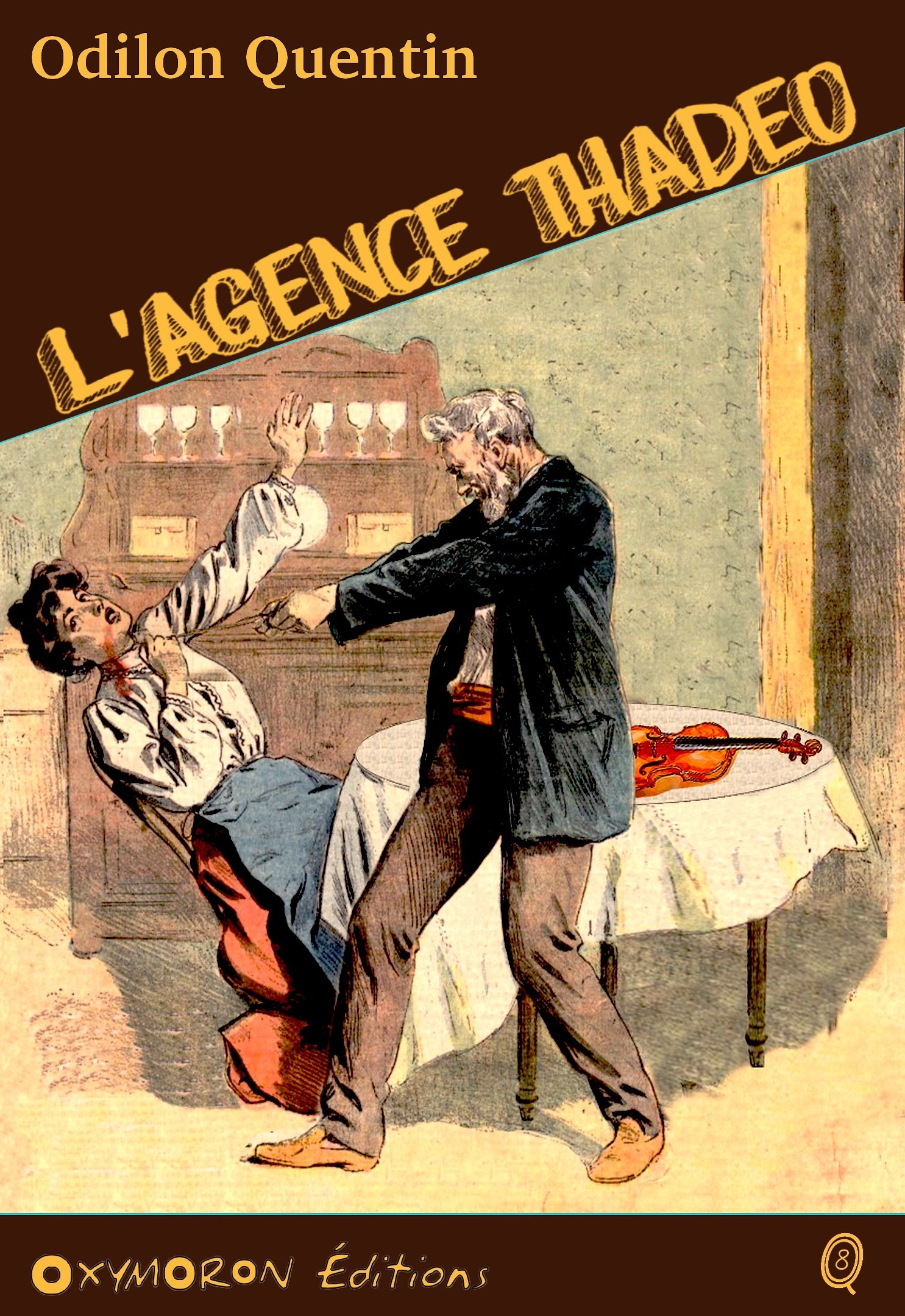 ebook cover of L'agence Thadéo, by Charles Richebourg