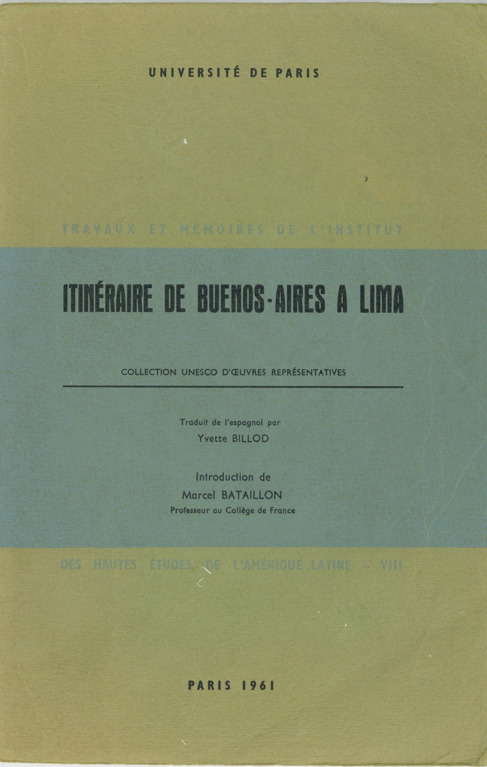 Couverture ebook de Itinéraire de Buenos-Aires à Lima, de Alonso Carrió de la Vandera