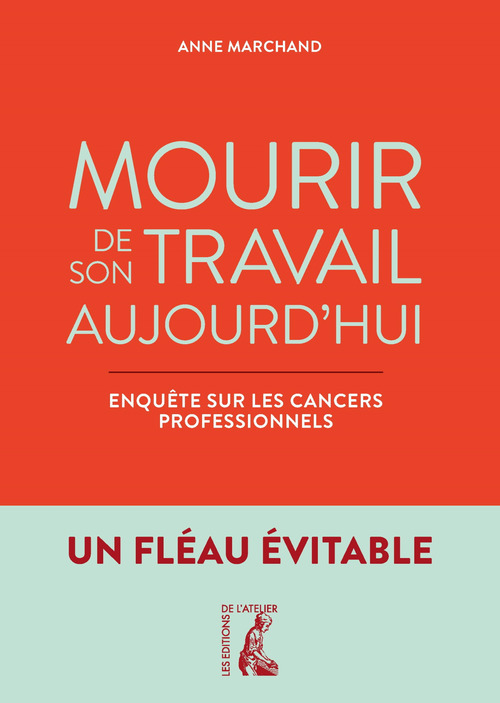 Couverture ebook de Mourir de son travail aujourd'hui, de Anne Marchand