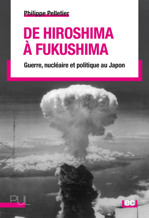 Couverture ebook de De Hiroshima à Fukushima, de Philippe Pelletier