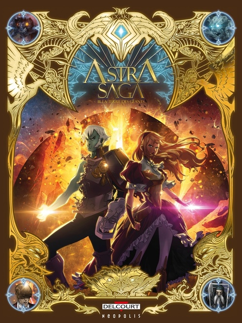Couverture ebook de Astra Saga T03 - La Terre des géants, de Philippe Ogaki