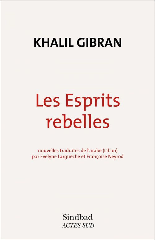 ebook cover of Les esprits rebelles, by Khalîl Gibran