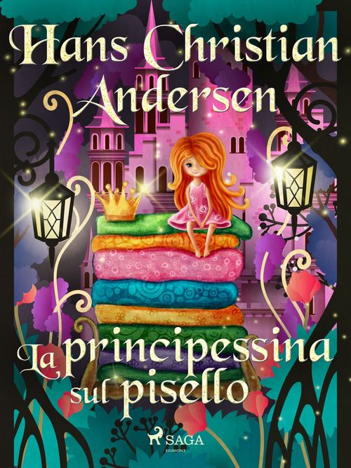 Couverture ebook de La principessina sul pisello, de Hans Christian Andersen