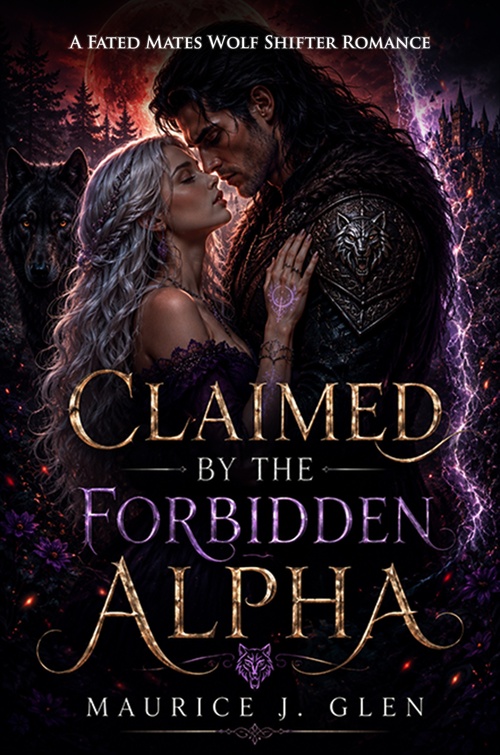 ebook cover of Claimed by the Forbidden Alpha, by Maurice J. Glen