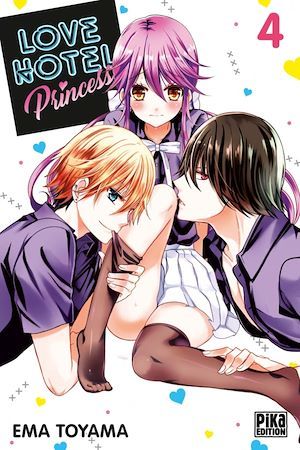Couverture ebook de Love Hotel Princess T04, de Ema Toyama