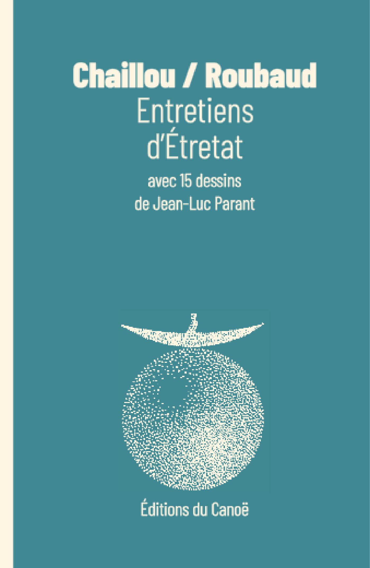 Couverture ebook de Entretiens d'Étretat, de Michel Chaillou, Jacques Roubaud