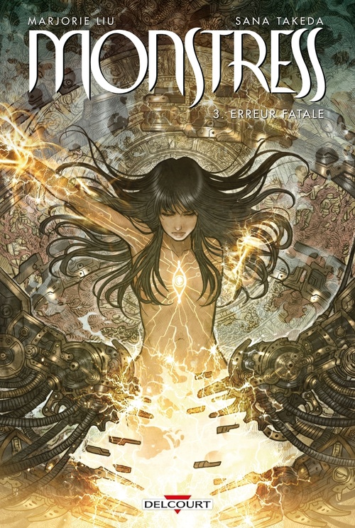 Couverture ebook de Monstress T03 - Erreur fatale, de Marjorie m. Liu, Sana Takeda