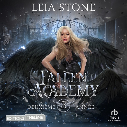 audiobook cover of Deuxième année: Fallen Academy, T2, by Leia Stone