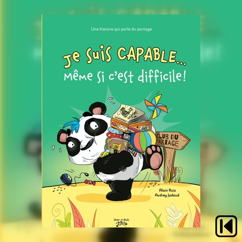 Couverture audiobook de Je suis capable.. Même si c'est difficile, de Alain Ruiz