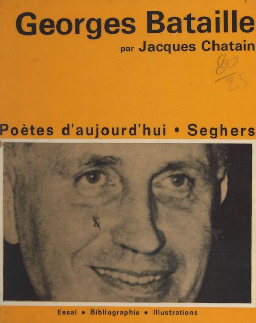 ebook cover of Georges Bataille, by Jacques Chatain