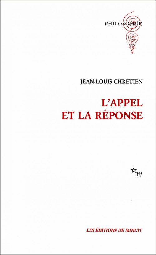 Couverture ebook de L'Appel et la Réponse, de Jean-Louis Chrétien