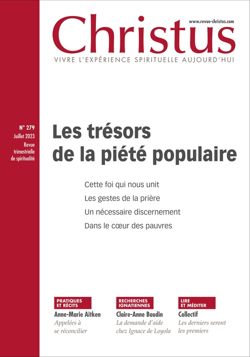 ebook cover of Revue Christus Juillet 2023 - n°279, by Collectif Auteur