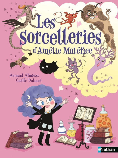 Couverture ebook de Amélie Maléfice : Les sorcelleries d'Amélie Maléfice, de Arnaud Alméras