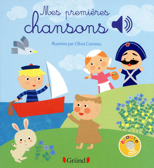 Couverture ebook de Mes premières chansons, de Olivia Cosneau