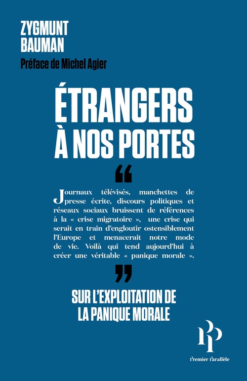 ebook cover of Etrangers à nos portes, by Zygmunt Bauman