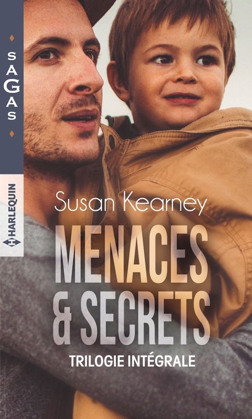 Couverture ebook de Menaces & secrets, de Kearney Susan