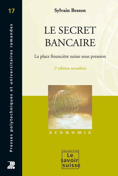 Couverture ebook de Le secret bancaire, de Sylvain Besson