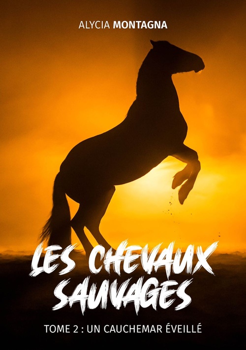 ebook cover of Les chevaux Sauvages - Tome 2, by Alycia Montagna