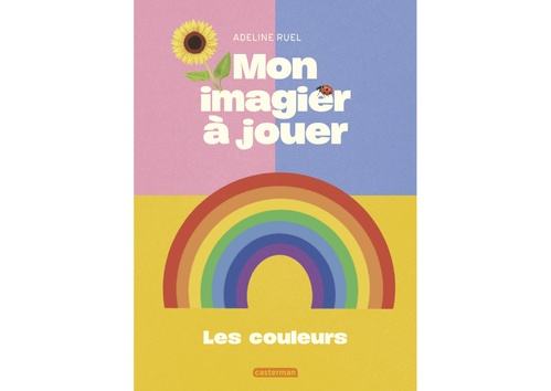 Couverture ebook de Mon imagier à jouer- Les couleurs, de Adeline Ruel